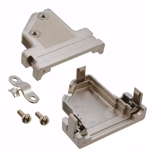 DA12107350 ITT Cannon, LLC  Carcasas traseras para conectores D-Sub en forma de D